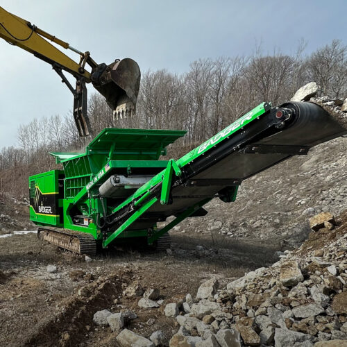 Badger B-400 - Concrete Shredder